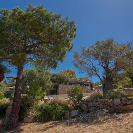 Villa Bodri, Maison En Pierre Avec Vue Mer Et Piscine Chauffee เอลเลอรูซ ภายนอก รูปภาพ